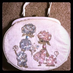 Vintage 1950’s - 1960’s Claire Fashions Poodle Bag